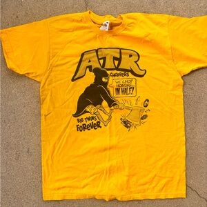 Vintage ‘At the Risers’ Chopper T-Shirt -Men’s Medium